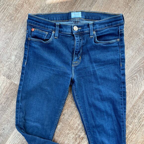 Hudson Nico Super Skinny Midrise Jeans Dark Wash - Picture 3 of 7